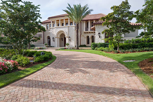 Permeable Paver Driveway in Osgood, IN